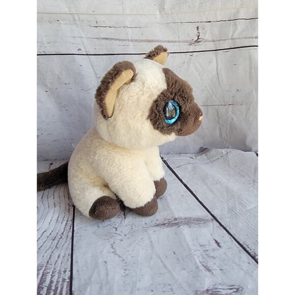 Ty Beanie boo JADEN the Siamese Cat 6in Plush Stuffed Animal - Picture 2 of 7